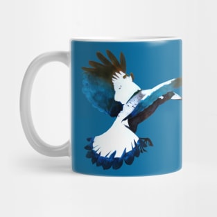 Magpie Sky - Nature Art Mug